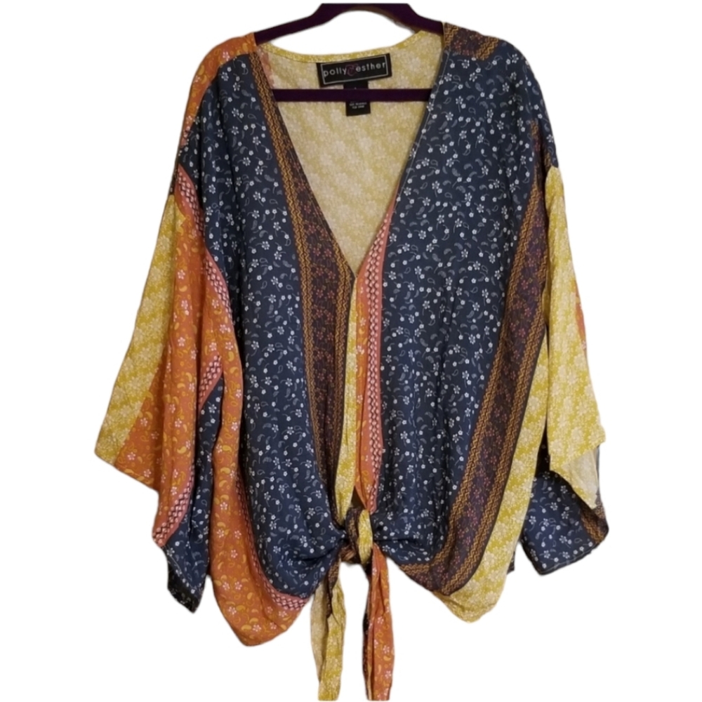 POLLY & ESTHER floral top L